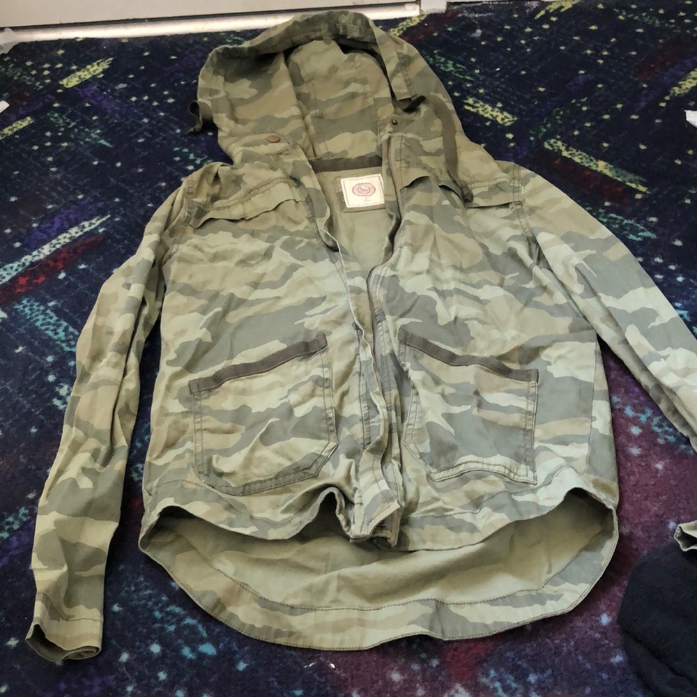Camo army jacket